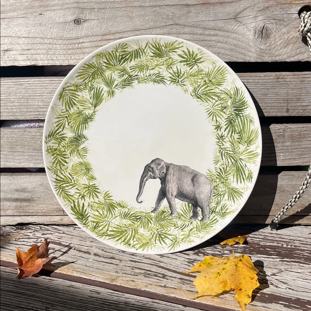 Laboratorio Paravicini “Jungle” 23cm Plates – Set of 4 Handcrafted - Picture 11 of 17